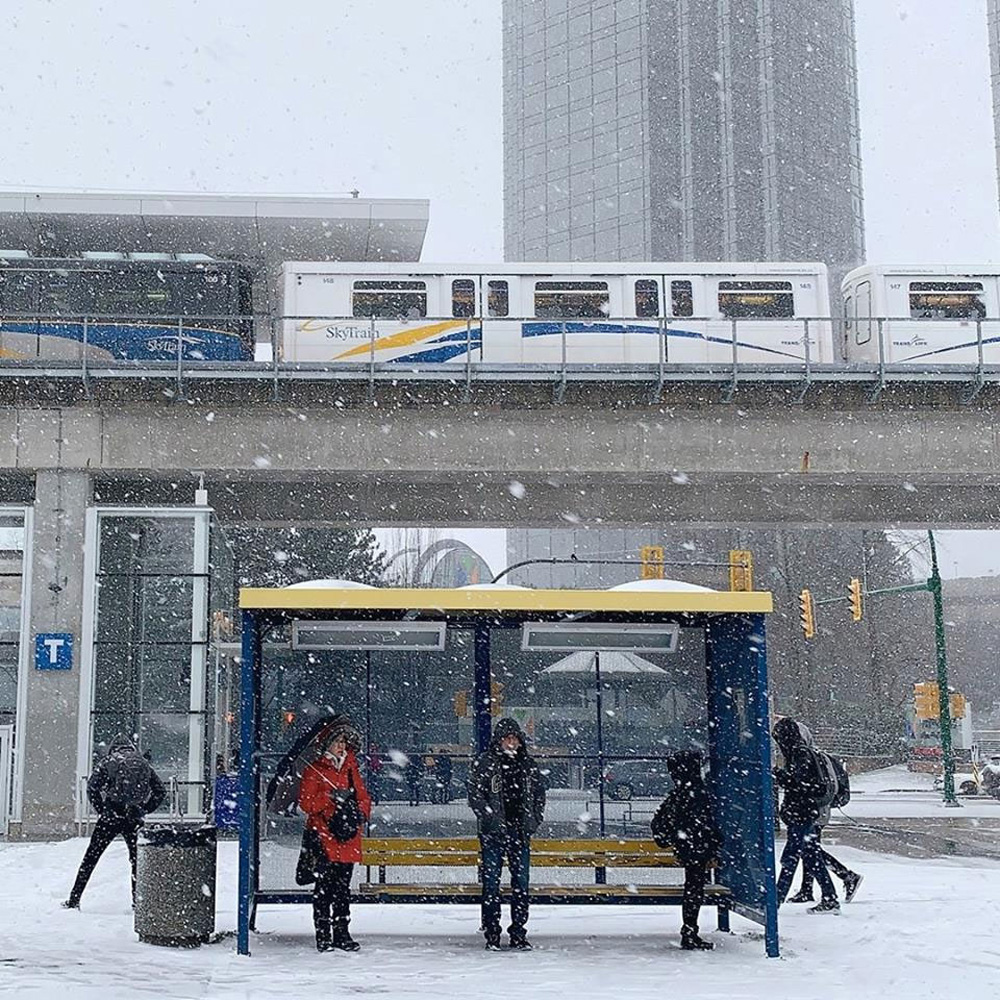 バーナビーの交通機関