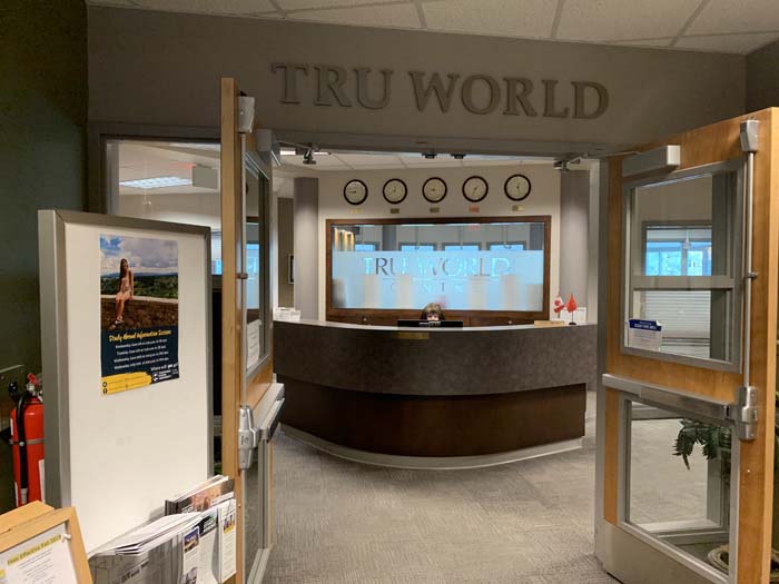 TRU Worldのエントランス